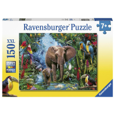  Ravensburger: Puzzle 150 db - Elefántok (53574) puzzle, kirakós