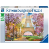 Ravensburger Puzzle 1 500 db - Séta Párizsban  Ajánlott 10-99 éves korig unisex (41327)