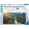 Ravensburger Puzzle 2000 db - Kínai nagy fal  Ajánlott 10-99 éves korig unisex (86815)