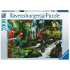 Ravensburger Puzzle 2000 db - Színes papgájok a dzsungelban  Ajánlott 10-99 éves korig unisex (70749)