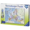 Ravensburger Puzzle 200 db - Európa  Ajánlott 6-10 éves korig unisex (53565)