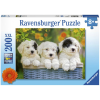 Ravensburger Puzzle 200 db - Kölyökkutyák  Ajánlott 6-10 éves korig unisex (53559)