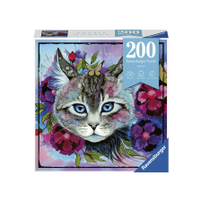  Ravensburger: Puzzle 200 db - Macskaszem (53607) puzzle, kirakós