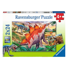  Ravensburger Puzzle 2x24 db - Vadállatok (03799) puzzle, kirakós