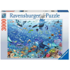 Ravensburger Puzzle 3000 db - Színes víz alatti szórakozás  Ajánlott 10-99 éves korig unisex (99864)