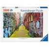 Ravensburger Puzzle 3000 db - Utca művészet Amszterdam  Ajánlott 10-99 éves korig unisex (12880)