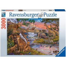 Ravensburger : Puzzle 3 000 db - Állati Királyság puzzle, kirakós