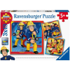 Ravensburger Puzzle 3x49 db - Sam a mi hősünk  Ajánlott 3-6 éves korig unisex (40978)