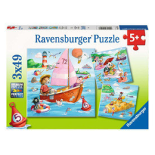 Ravensburger Puzzle 3x49 db - Vízen puzzle, kirakós