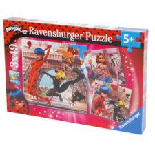 Ravensburger Puzzle 3x49 - Hős katicabogár puzzle, kirakós