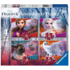 Ravensburger Puzzle 4in1 - Jégvarázs 2  Ajánlott 3-6 éves korig lányoknak (69004)