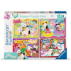 Ravensburger Puzzle 4x100 - Squishmallows  Ajánlott 4-12 éves korig unisex (6664)