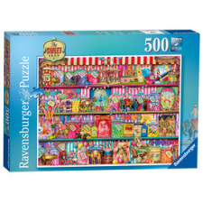 Ravensburger : Puzzle 500 db - Édesség bolt puzzle, kirakós