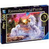Ravensburger Puzzle 500 db - Egyszarvúak a folyónál  Ajánlott 10-99 éves korig unisex (00998)