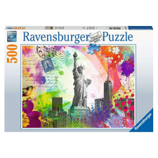  Ravensburger Puzzle 500 db - Képeslap New York (03755) puzzle, kirakós