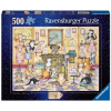 Ravensburger Puzzle 500 db - Őrült macskák  Ajánlott 10-99 éves korig unisex (16573)