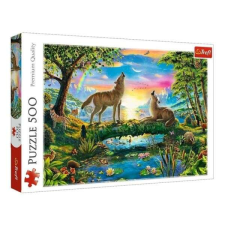 Ravensburger puzzle 500 db-os - Farkasok puzzle, kirakós