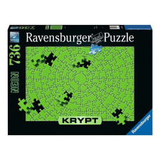  Ravensburger Puzzle 736 db - Krypt Neon zöld (93843) puzzle, kirakós
