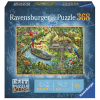 Ravensburger Puzzle Exit Kids 368 db - Dzsungelexpedíció  Ajánlott 6-10 éves korig unisex (53580)