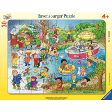  Ravensburger puzzle Négy évszak a víznél 30 darab puzzle, kirakós