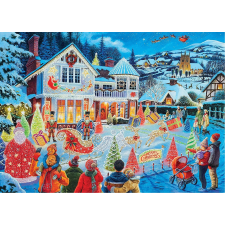 Ravensburger Ravensburger 1000 darabos karácsonyi puzzle puzzle, kirakós
