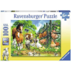 Ravensburger Ravensburger: Állati buli 100 darabos XXL puzzle