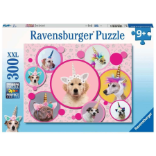 Ravensburger Ravensburger aranyos kutya egyszarvúak XXL puzzle - 300 darabos puzzle, kirakós