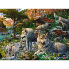 Ravensburger Ravensburger Jarní farkas puzzle, 1500 darabos puzzle, kirakós