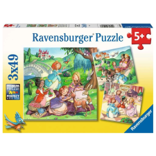 Ravensburger Ravensburger kis hercegnők puzzle 3x49 darab puzzle, kirakós