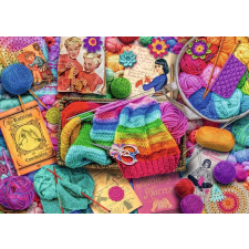 Ravensburger Ravensburger kötés és horgolás puzzle 1000 darabos puzzle, kirakós