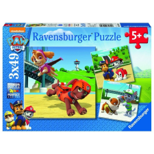 Ravensburger Ravensburger: Mancs őrjárat 3 x 49 darabos puzzle puzzle, kirakós