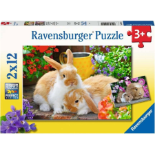 Ravensburger Ravensburger - Ölelések ideje puzzle 2x12 darab puzzle, kirakós