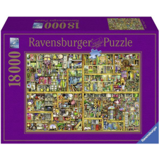 Ravensburger Ravensburger: Puzzle 18 000 db Varázslatos Könyves Szekrény (178254) puzzle, kirakós