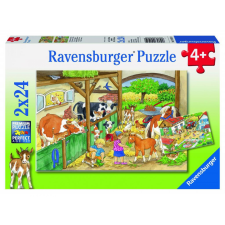 Ravensburger Ravensburger - Puzzle 2x24 db - Tanyasi élet puzzle, kirakós