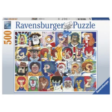 Ravensburger Ravensburger: Puzzle 500 db - Arcok puzzle, kirakós