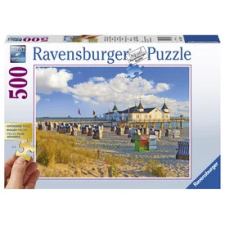 Ravensburger Ravensburger: Puzzle 500 db - Strand, Ahlbeck puzzle, kirakós