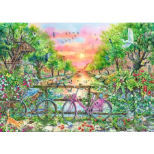 Ravensburger Ravensburger puzzle amszterdami kerékpár 1000 darab puzzle, kirakós