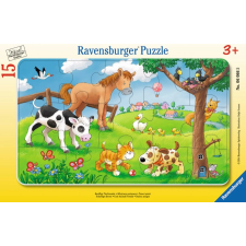Ravensburger Ravensburger puzzle aranyos barátok 15 darabos puzzle, kirakós