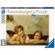 Ravensburger Ravensburger puzzle art kollekció: angyalok (Sixtusi Madonna) 1000 darabos puzzle, kirakós