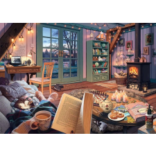 Ravensburger Ravensburger puzzle én menedékem: Hangulatos szoba 1000 darabos puzzle, kirakós