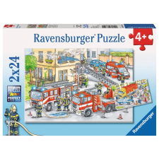 Ravensburger Ravensburger puzzle hősök akcióban 2x24 darabos készlet puzzle, kirakós