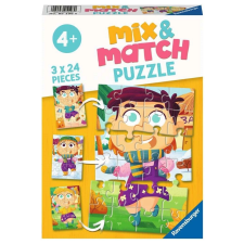 Ravensburger Ravensburger puzzle mix & match színes ruhák puzzle, kirakós