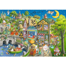 Ravensburger Ravensburger puzzle Mother Gooseville 1000 darab puzzle, kirakós