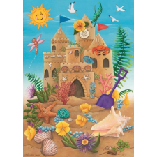 Ravensburger Ravensburger puzzle Napsütötte homokvár 35 darabos puzzle, kirakós