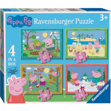 Ravensburger Ravensburger puzzle Peppa malac: évszakok 4 az 1-ben puzzle, kirakós