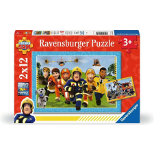 Ravensburger Ravensburger Puzzle Tűzoltó Sam Akcióban 2x12 Darab puzzle, kirakós