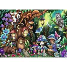 Ravensburger Ravensburger puzzle - Varázslatos erdő 1000 darabos puzzle, kirakós