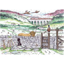 Ravensburger Ravensburger puzzle Yorkshirei élet 1000 darabos puzzle, kirakós