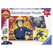 Ravensburger Ravensburger: Sam a tűzoltó 3 x 49 darabos puzzle puzzle, kirakós