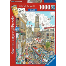 Ravensburger Ravensburger városok puzzle: Utrecht 1000 darab puzzle, kirakós